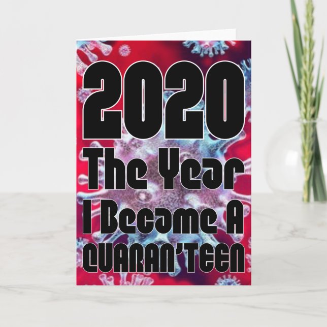 Carte Devenir Adolescent En Quarantaine (Devant)