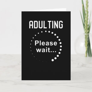 Carte Devenir adulte veuillez patienter