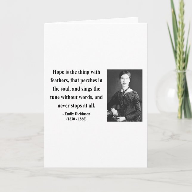 Carte Devis Emily Dickinson 1b (Devant)
