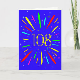Carte d'explosion 108e anniversaire