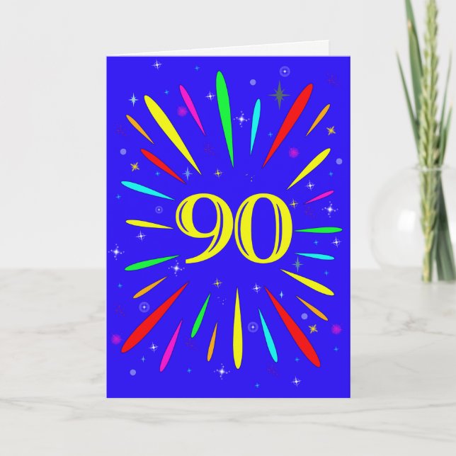 Carte d'explosion 90e anniversaire (Devant)