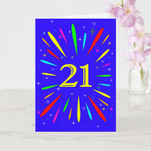 Carte d'explosion du 21e anniversaire