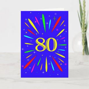 Carte d'explosion du 80e anniversaire