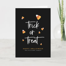Carte d'Halloween