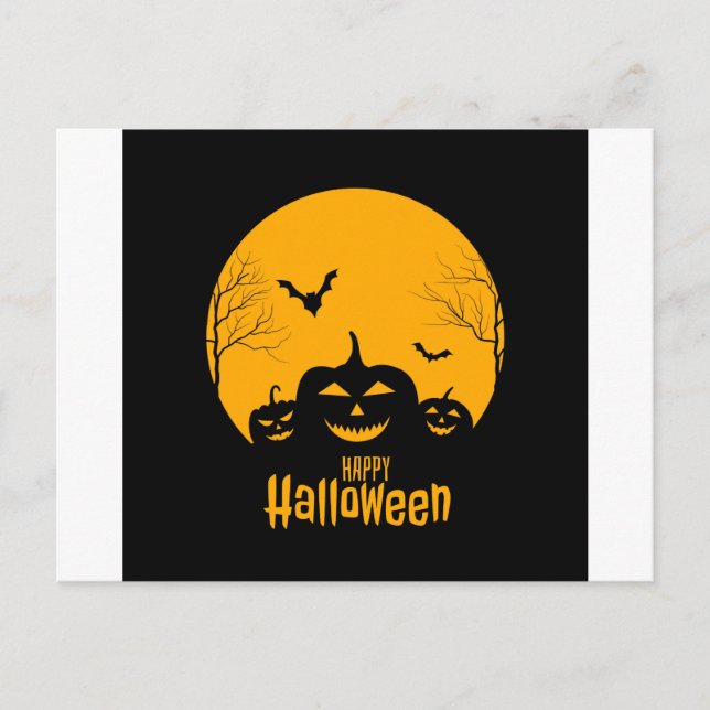Carte d'halloween (Devant)