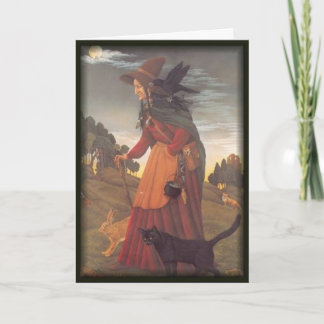 Carte d'Halloween Best Wytches