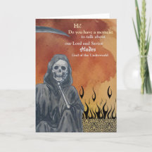 Carte d'Halloween de Reaper