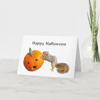 Carte d'Halloween Jack-o-Lantern