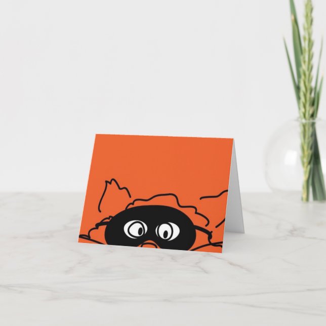 Carte d'Halloween Kitty Cat (Devant)