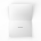 Carte d'Halloween sorcière vintage