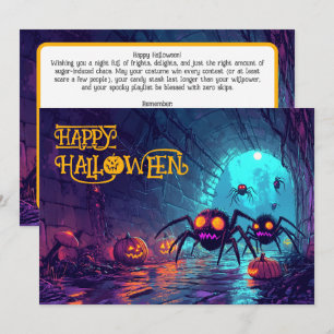 Carte d'Halloween Spooktaculaire