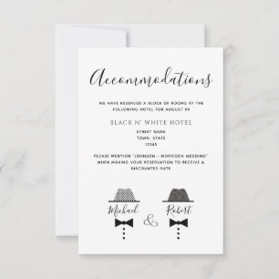 Carte d'hébergement pour Mariages gays