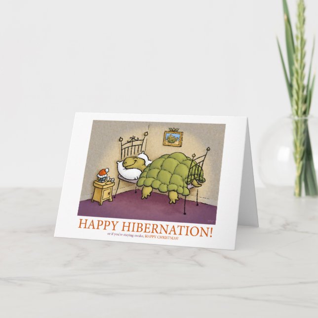 Carte d'hibernation de Noël (Devant)
