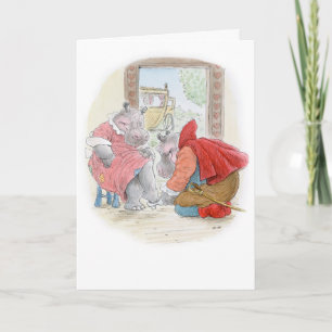 Carte d'hippopotame de Cendrillon