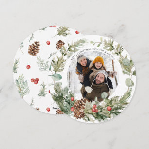 Carte d'hiver Berry Pine Berry