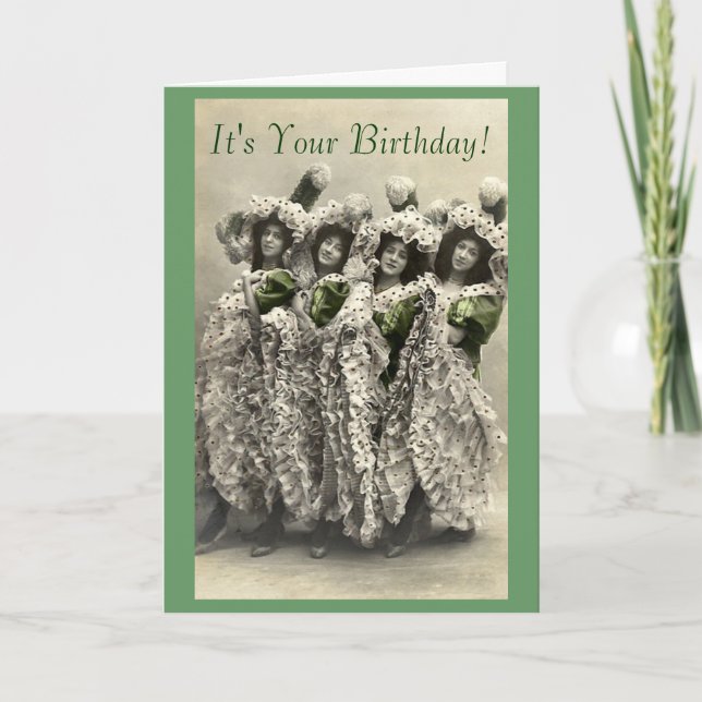 Carte d'Humour Can vintage (Devant)