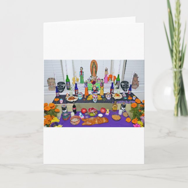 Carte Dia de los Muertos (Devant)