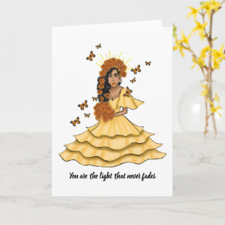 Carte Día De Los Muertos Inspired - Encouragement Card
