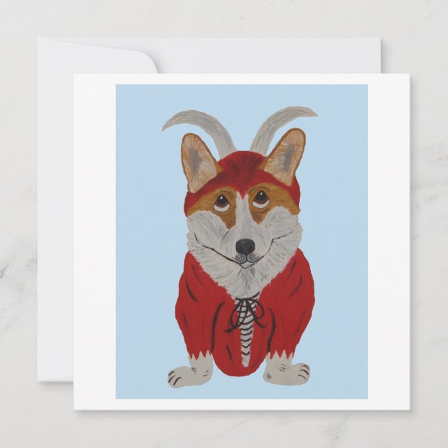 Carte Diable Corgi (Devant)