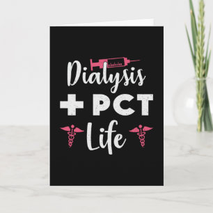 Carte Dialyse + PCT Vie Dialyse Technicien Néphrologie
