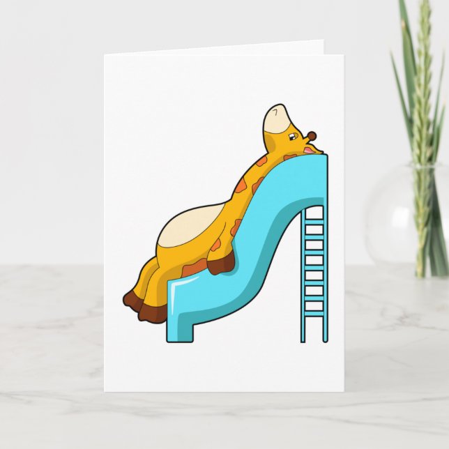 Carte Diapositive Giraffe (Devant)