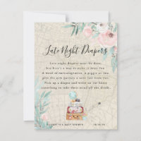 Diapositives nocturnes | Jeu Baby shower