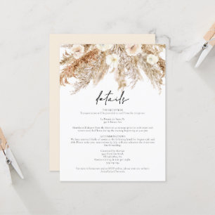 Carte d'identité CIERA Bohemian Pampas Grass Maria