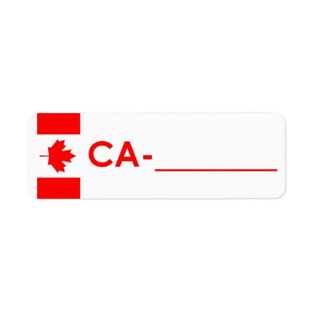 Carte d'identité de franchissement postal Étiquett (Devant)