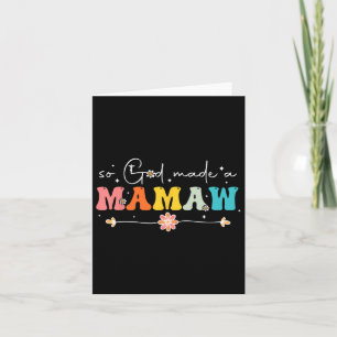Carte Dieu A Fait Un Mamaw Super Joyeux Fête Des Mères G