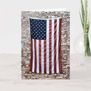 Carte Dieu bénisse l'Amérique