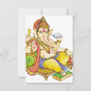 Carte Dieu Ganesha, Seigneur Ganesh