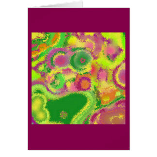 Carte diffuse d'art de jardin - le printemps 2016
