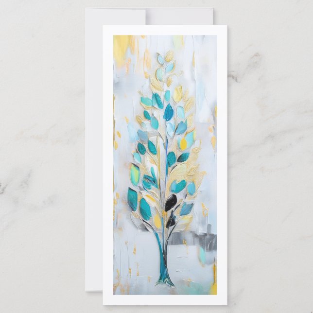 Carte DigAI Golden Jubilee Sea Foam Bloom Card (Devant)