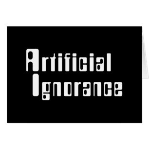 Carte d'ignorance artificielle