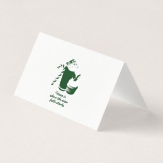 Carte d'illustration d'hiver