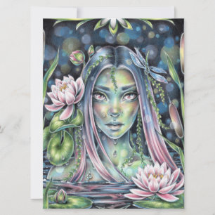 Carte d'Imaginaire d'Elf Lily Lily Lily