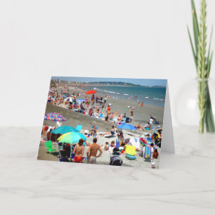Carte Dimanche à la plage de Nantasket