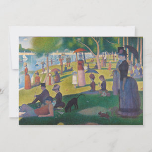 Carte Dimanche après-midi sur l'île de La Grande Jatte