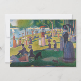 Carte Dimanche après-midi sur l'île de La Grande Jatte