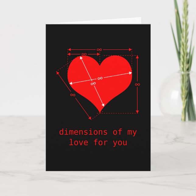 Carte Dimensions de l'amour (Devant)