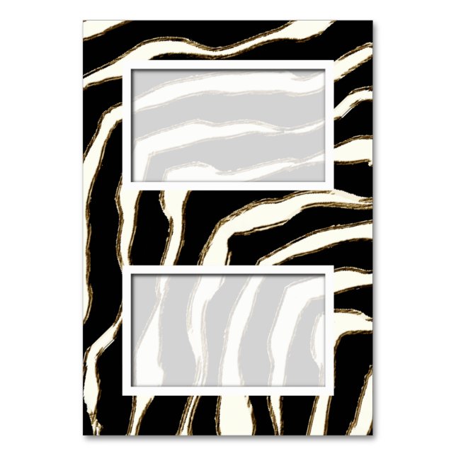 Carte d'impression de Zebra blanc personnalisable (Par défaut)