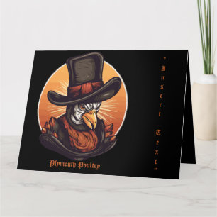 Carte Dindon Mayflower