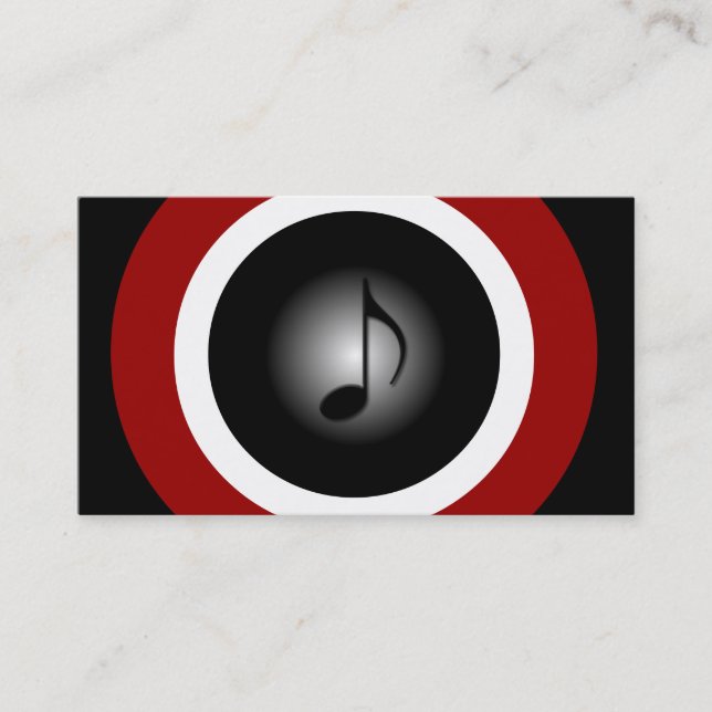 Carte d'industrie musicale (Devant)