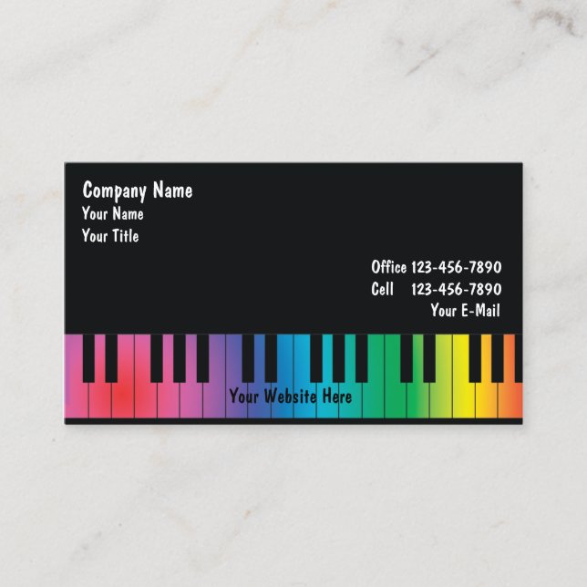 Carte d'industrie musicale (Devant)