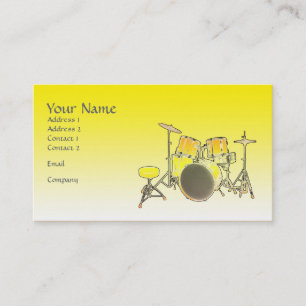 Carte d'industrie musicale - kit de tambour