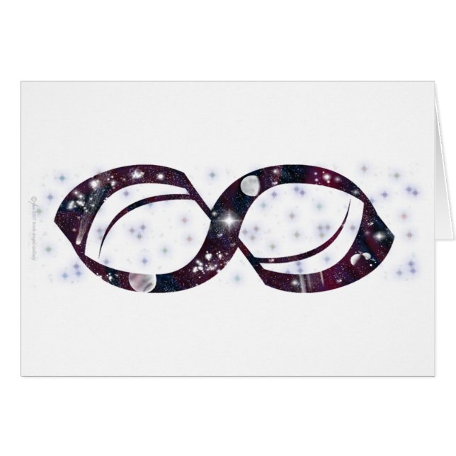 Carte d'infini (Devant horizontal)