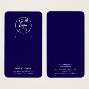 Carte d'information et de branding personnalisée p