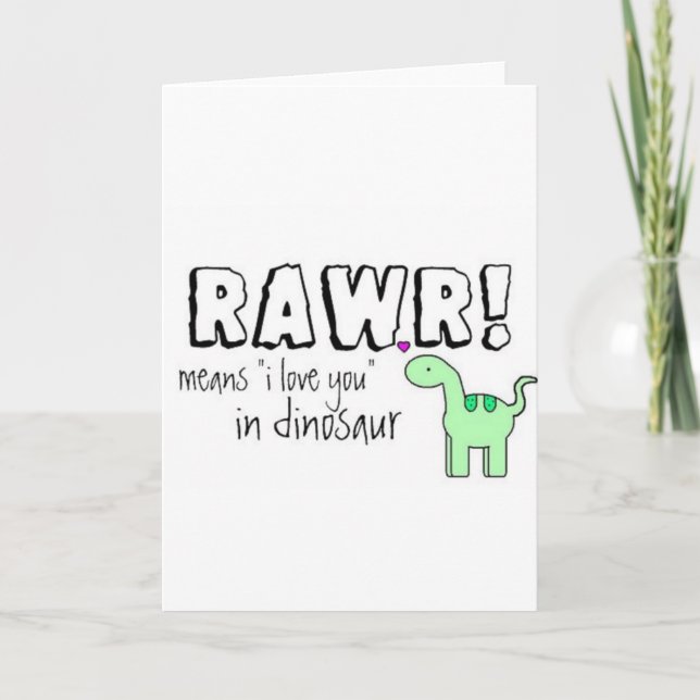 Carte Dino Lingo (Devant)
