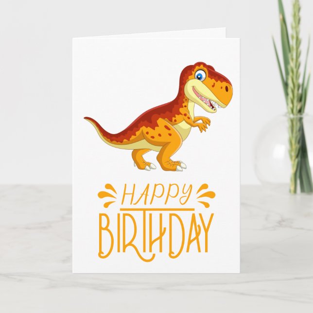 Carte Dinosaur d'or (Devant)