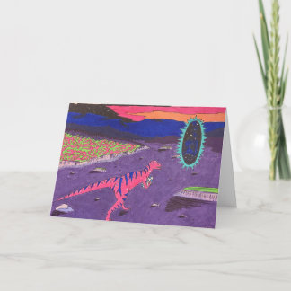 Carte Dinosaure impertinent